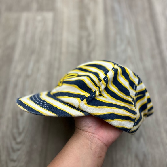 Cal State Unique wavy hat blue yellow SnapBack - Picture 4 of 8